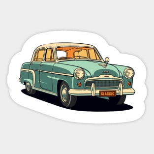 1957's classic car Sticker